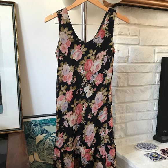 Flower print dress - Jessica - Picture 1 of 4